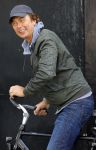 Amsterdam 26 mei 2015   
Derk Bolt op de fiets in amsterdam zuid