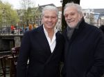 Amsterdam 21 maart 2024
Cd presentatie Billy Dans in de Jordaan. Dries Roelvink met manager Frank Wisse