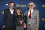 Rotterdam 13 maart 2024
Premiere de terugreis met oa Martin v Waardenberg en Leny Breederveld. Freek de Jonge met partner Hella en hun zoon Jelle de Jong