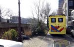 Amsterdam 7 maart 2024
Hans v d Togt wordt met de ambulance opgehaald bij zijn woonark / woonboot en daarna met loeiende sirenes naar het AMC gebracht.