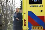 Amsterdam 7 maart 2024
Hans v d Togt wordt met de ambulance opgehaald bij zijn woonark / woonboot en daarna met loeiende sirenes naar het AMC gebracht.