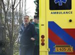 Amsterdam 7 maart 2024
Hans v d Togt wordt met de ambulance opgehaald bij zijn woonark / woonboot en daarna met loeiende sirenes naar het AMC gebracht.