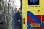 Amsterdam 7 maart 2024
Hans v d Togt wordt met de ambulance opgehaald bij zijn woonark / woonboot en daarna met loeiende sirenes naar het AMC gebracht.