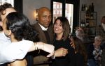 Amsterdam 19 maart 2024
Boekpresentatie Angelique Woudenberg in restaurant Breda. Humberto Tan met zijn ex Ineke en dochter Julia Tan