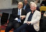 Rotterdam 1 maart 2024
Boekpresntatie Jaap v Deurzen bij boekenwinkel Donner in Rotterdam. Jaap v Deurzen met burgemeester Aboutaleb van Rotterdam