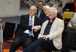 Rotterdam 1 maart 2024
Boekpresntatie Jaap v Deurzen bij boekenwinkel Donner in Rotterdam. Jaap v Deurzen met burgemeester Aboutaleb van Rotterdam