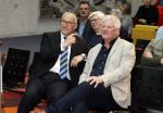 Rotterdam 1 maart 2024
Boekpresntatie Jaap v Deurzen bij boekenwinkel Donner in Rotterdam. Jaap v Deurzen met burgemeester Aboutaleb van Rotterdam