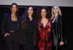 Amsterdam 14 maart 2024
Presentatie nieuwe show Hans Klok in Carre . Katja Schuurman doet presentatie. V.l.n.r. Jenily Wagenmakers  Zarina Potapova Katja Schuurman en Bo Yael Ufkes