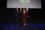 Amsterdam 14 maart 2024
Presentatie nieuwe show Hans Klok in Carre . Katja Schuurman doet presentatie. V.l.n.r. Jenily Wagenmakers  Zarina Potapova Katja Schuurman en Bo Yael Ufkes