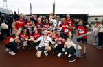 Amsterdam 16 maart 2024
Radio 538 run tbv het Prinses Maxima Centrum in het Olympisch stadion. Oa aanwezig 
Jeroen v Veen