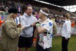 Amsterdam 16 maart 2024
Radio 538 run tbv het Prinses Maxima Centrum in het Olympisch stadion. Oa aanwezig 
Jeroen v Veen Chantal Janzen en Robert Doornbos