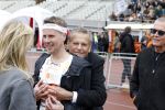 Amsterdam 16 maart 2024
Radio 538 run tbv het Prinses Maxima Centrum in het Olympisch stadion. Oa aanwezig 
Jeroen v Veen met vader Bas Smit