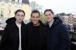 Amsterdam 21 maart 2024
Cd presentatie Billy Dans in de Jordaan. Jeroen v d Boom met zijn zoons Luuk en Daan