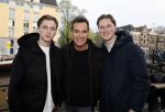 Amsterdam 21 maart 2024
Cd presentatie Billy Dans in de Jordaan. Jeroen v d Boom met zijn zoons Luuk en Daan