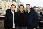 Amsterdam 21 maart 2024
Cd presentatie Billy Dans in de Jordaan. Jeroen v d Boom met zijn zoons Luuk en Daan