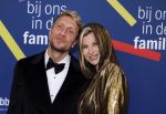 Amsterdam 15 maart 2024
Boekenbal in de stadschouwburg.  Joshua Nolet en zijn vrouw Caroline Beerkens