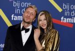 Amsterdam 15 maart 2024
Boekenbal in de stadschouwburg.  Joshua Nolet en zijn vrouw Caroline Beerkens