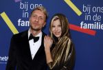 Amsterdam 15 maart 2024
Boekenbal in de stadschouwburg.  Joshua Nolet en zijn vrouw Caroline Beerkens