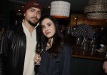 Amsterdam 22 maart 2024
Opening restaurant Poppy's van Moise Trustfull  Britt Scholte en Carola Kirschbaum . Kayne Trustfull met vriendin