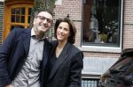 Amsterdam 23 maart 2024
Kristina Bozilovic met haar man Tamer op straat in Amsterdam zuid.
