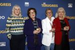 Rotterdam 13 maart 2024
Premiere de terugreis met oa Martin v Waardenberg en Leny Breederveld. Lenie Breederveld met Beppie Melissen  Joike Tjalsma en Raymonde de Kuyper