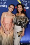 Amsterdam 15 maart 2024
Boekenbal in de stadschouwburg. Leslie Keijzer  met een vriendin