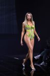 Amsterdam 5 maart 2024
Modeshow Hunkemoller in de westergasfabriek . Oa Loiza lamers loopt mee.
