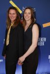 Amsterdam 15 maart 2024
Boekenbal in de stadschouwburg. Maartje Wortel en partner Femke Heemskerk