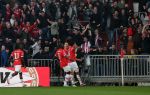 Eindhoven, 3 maart 2024 PSV-Feyenoord, eindstand 2-2 
Kompetitie Seizoen 2023-2024
Malik Tillman heeft in de 4e minuut 1-0 gescoord