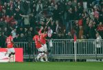 Eindhoven, 3 maart 2024 PSV-Feyenoord, eindstand 2-2 
Kompetitie Seizoen 2023-2024
Malik Tillman heeft in de 4e minuut 1-0 gescoord