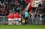 Eindhoven, 3 maart 2024 PSV-Feyenoord, eindstand 2-2 
Kompetitie Seizoen 2023-2024
Malik Tillman heeft in de 4e minuut 1-0 gescoord