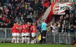 Eindhoven, 3 maart 2024 PSV-Feyenoord, eindstand 2-2 
Kompetitie Seizoen 2023-2024
Malik Tillman heeft in de 4e minuut 1-0 gescoord