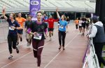 Amsterdam 16 maart 2024
Radio 538 run tbv het Prinses Maxima Centrum in het Olympisch stadion. Oa aanwezig 
Marianne Timmer