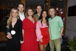 Amsterdam 22 maart 2024
Opening restaurant Poppy's van Moise Trustfull  Britt Scholte en Carola Kirschbaum . Met partners Koen Weiland en Kaj v d Voort