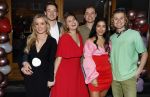 Amsterdam 22 maart 2024
Opening restaurant Poppy's van Moise Trustfull  Britt Scholte en Carola Kirschbaum . Met partners Koen Weiland en Kaj v d Voort
