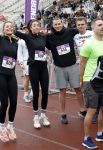 Amsterdam 16 maart 2024
Radio 538 run tbv het Prinses Maxima Centrum in het Olympisch stadion. Oa aanwezig 
Naomi v As en Marielle Smit