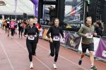 Amsterdam 16 maart 2024
Radio 538 run tbv het Prinses Maxima Centrum in het Olympisch stadion. Oa aanwezig 
Naomi v As en Marielle Smit