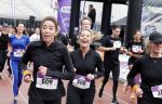Amsterdam 16 maart 2024
Radio 538 run tbv het Prinses Maxima Centrum in het Olympisch stadion. Oa aanwezig 
Naomi v As en Marielle Smit