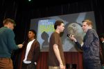 Amsterdam 27 maart 2024
Boekpresentatie Nino Wilkes in boom boom Chicago. Nino Wilkes en Shane Kluivert worden geinterviewd