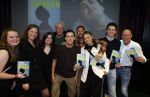 Amsterdam 27 maart 2024
Boekpresentatie Nino Wilkes in boom boom Chicago. Nino Wilkes met collega's