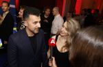 Amsterdam 15 maart 2024
Boekenbal in de stadschouwburg. Ozcan Akyol  en partner Anna van den Breemer (Eus)