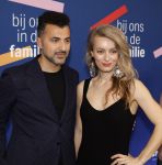 Amsterdam 15 maart 2024
Boekenbal in de stadschouwburg. Ozcan Akyol  en partner Anna van den Breemer (Eus)