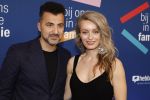 Amsterdam 15 maart 2024
Boekenbal in de stadschouwburg. Ozcan Akyol  en partner Anna van den Breemer (Eus)