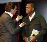 Amsterdam 27 maart 2024
Boekpresentatie Nino Wilkes in boom boom Chicago. Patrick Kluivert en Matthijs Albers