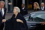 Den Haag 13 maart 2024
Uitreiking Prins Friso prijs op universiteit van Den Haag . Aanwezig burgemeester Jan v Zanen Prinses Beatrix Prinses Mabel en haar moeder.
