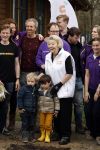 Utrecht 15 maart 2024
 Prinses Beatrix doet vrijwilligerswerk in een stadsboerderij tijdens de twintigste editie van NLdoet, de grootste vrijwilligersactie van Nederland