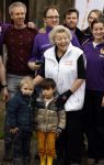 Utrecht 15 maart 2024
 Prinses Beatrix doet vrijwilligerswerk in een stadsboerderij tijdens de twintigste editie van NLdoet, de grootste vrijwilligersactie van Nederland