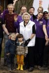 Utrecht 15 maart 2024
 Prinses Beatrix doet vrijwilligerswerk in een stadsboerderij tijdens de twintigste editie van NLdoet, de grootste vrijwilligersactie van Nederland