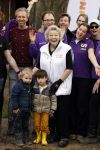 Utrecht 15 maart 2024
 Prinses Beatrix doet vrijwilligerswerk in een stadsboerderij tijdens de twintigste editie van NLdoet, de grootste vrijwilligersactie van Nederland