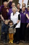 Utrecht 15 maart 2024
 Prinses Beatrix doet vrijwilligerswerk in een stadsboerderij tijdens de twintigste editie van NLdoet, de grootste vrijwilligersactie van Nederland